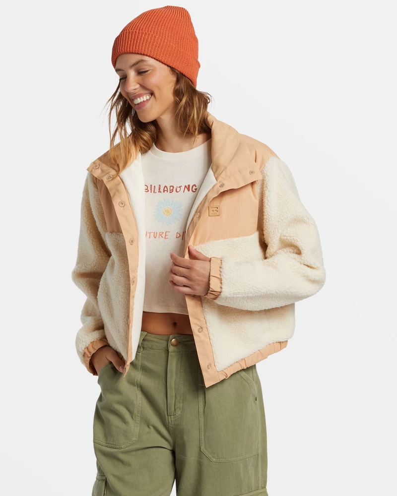 Billabong Lost Trails Jaka - Balts Vāciņš