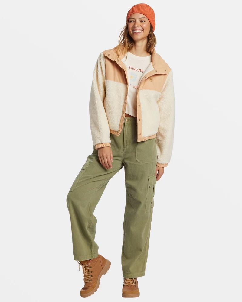 Billabong Lost Trails Jaka - Balts Vāciņš