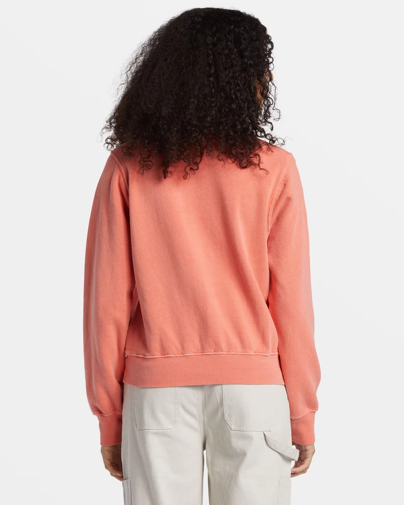 Billabong From Paradise Pullover Sweatshirt - Papaya
