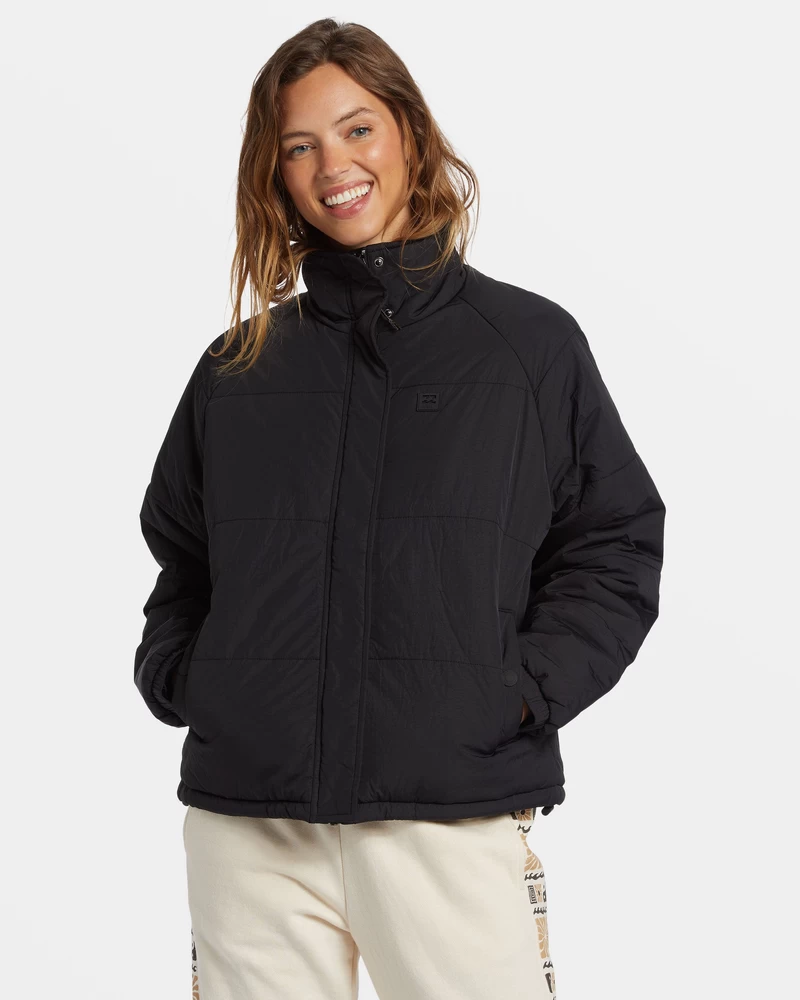Billabong High Route Puffer Jacket - Black