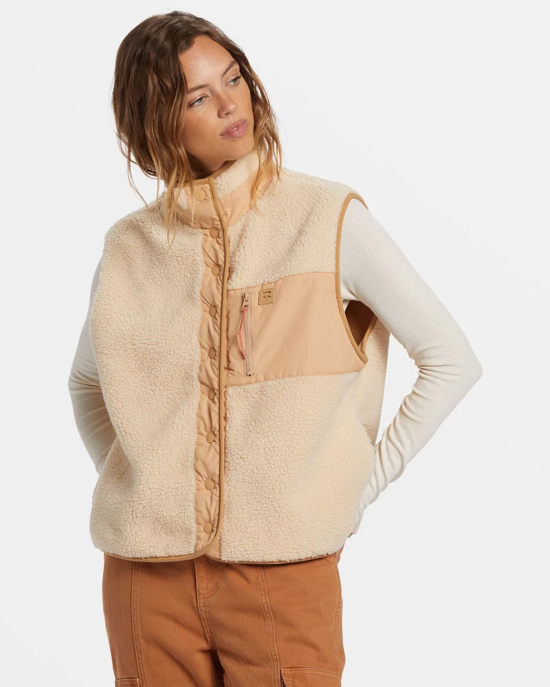 Billabong Sherpa Yeleği - Yulaf