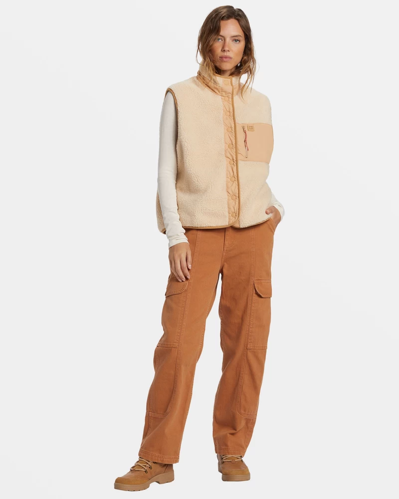 Billabong Sherpa Yeleği - Yulaf