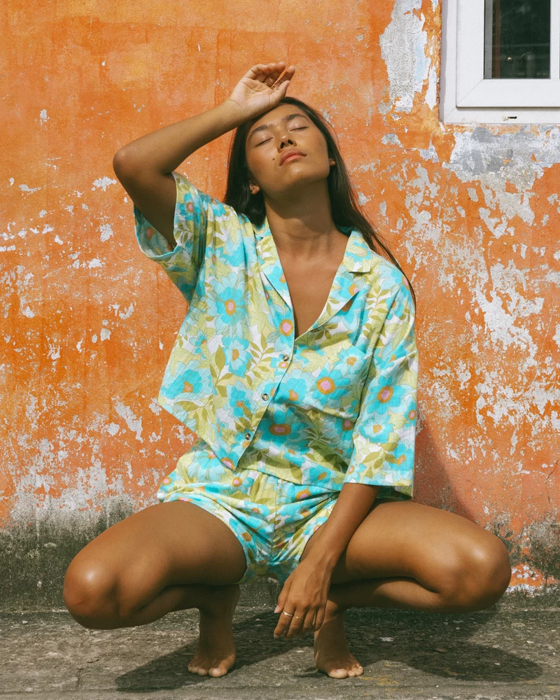 Billabong All Good топ на пуговицах - Ocean Eyes