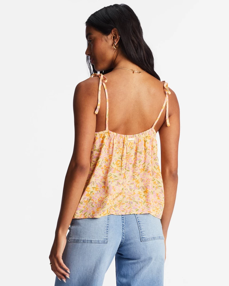 Billabong Love The Sun Cami Top - Peach Punch