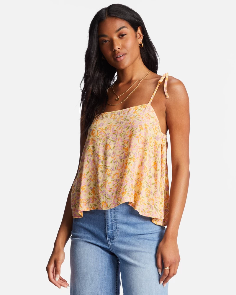 Billabong Love The Sun Cami Top - Punč Boje Breskve