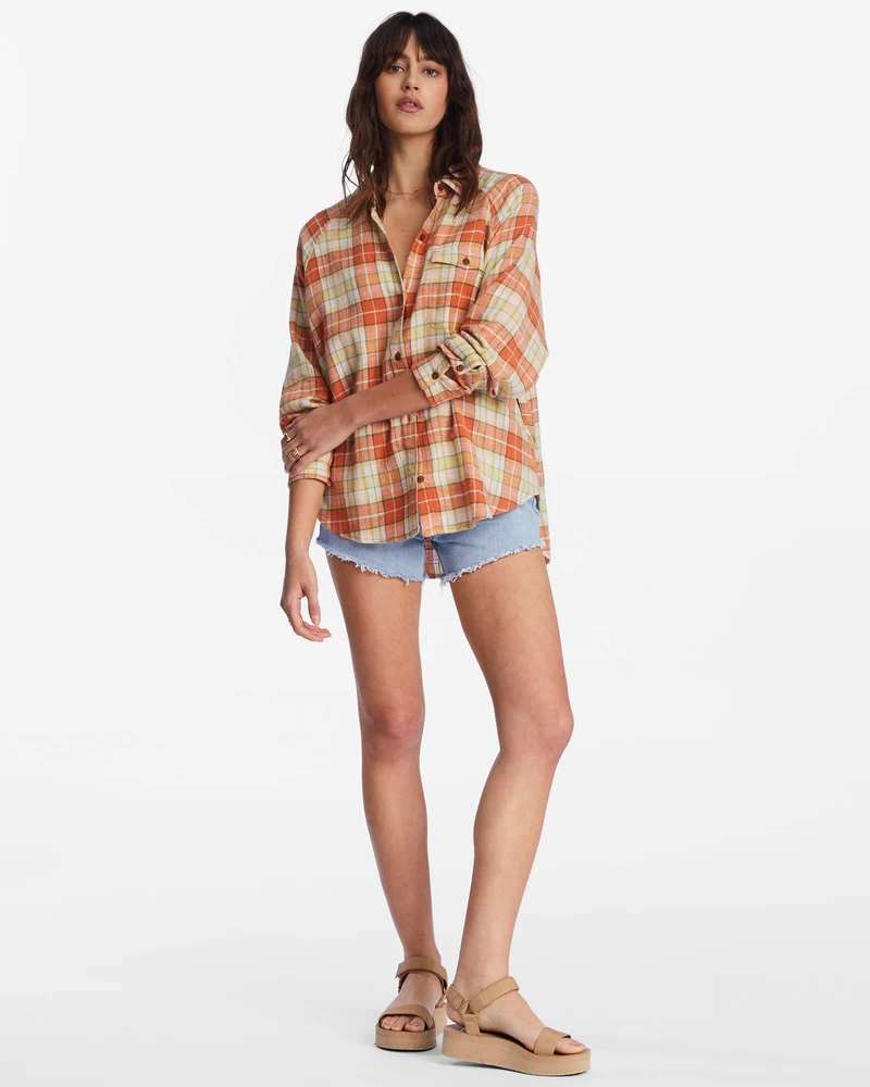 Billabong Best Time Long Sleeve Shirt - Multi