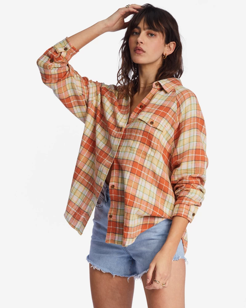 Billabong Best Time Long Sleeve Shirt - Multi