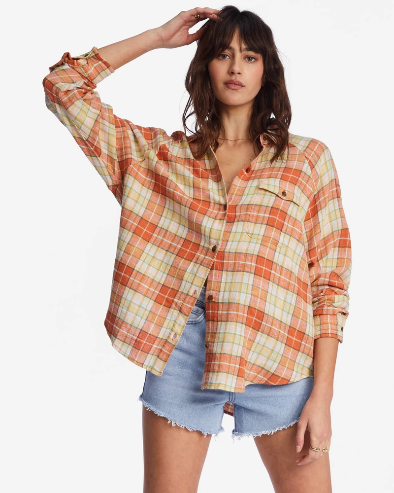 Billabong Best Time Long Sleeve Shirt - Multi
