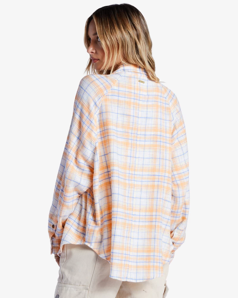 Billabong Best Time Long Sleeve Shirt - Salt Crystal