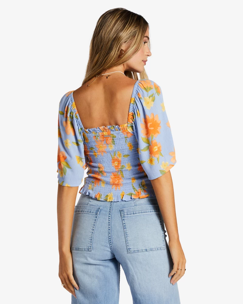 Billabong Golden Daze Crop Top - Outta The Blue