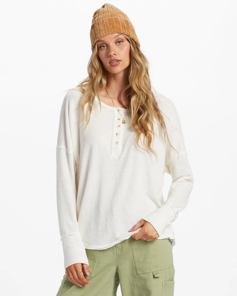Billabong New Anyday Henley Toppi - Suolakristalli