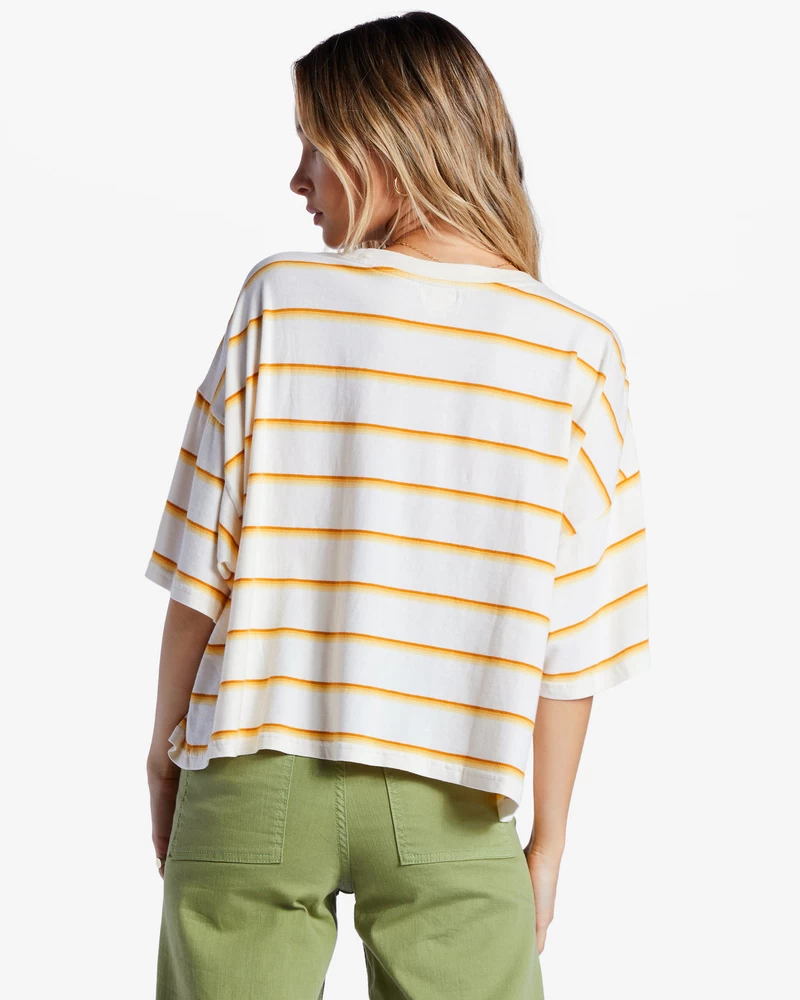 Billabong Feeling Free Boxy T-Shirt - Salt Crystal 1