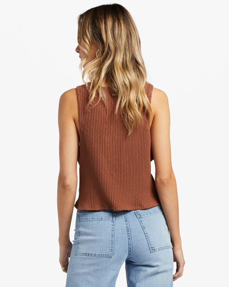 Billabong Blijf Doorgaan Tanktop - Geroosterde Kokosnoot