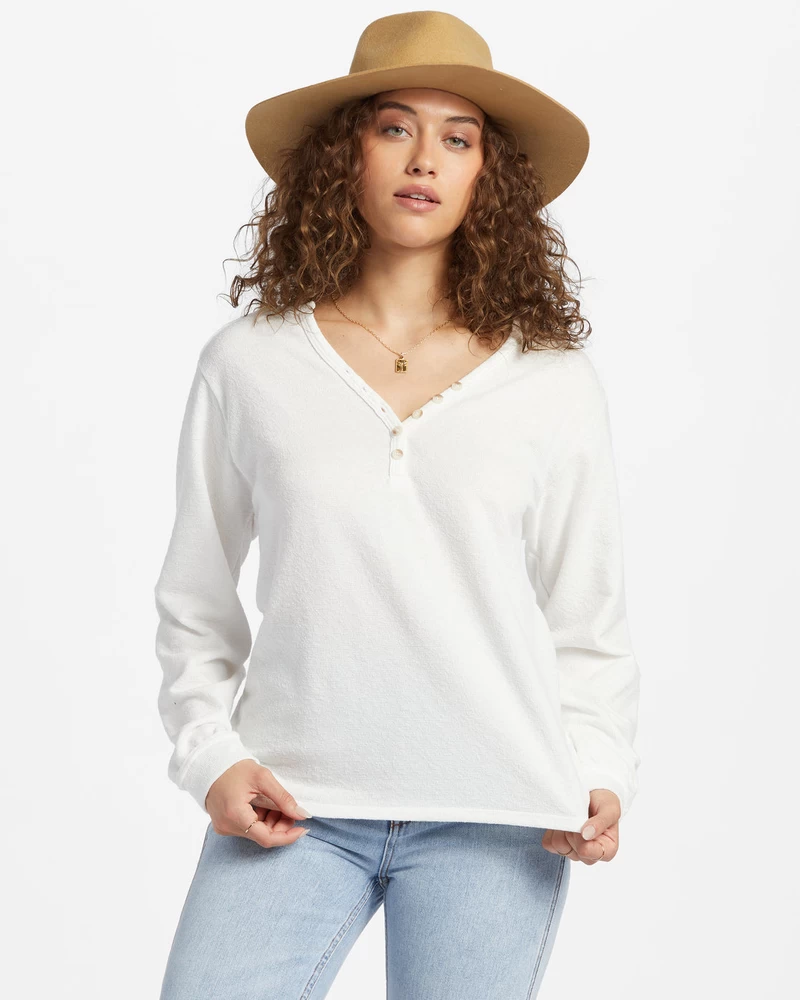 Billabong Sunday Vibes πλεκτό - κρύσταλλο αλατιού