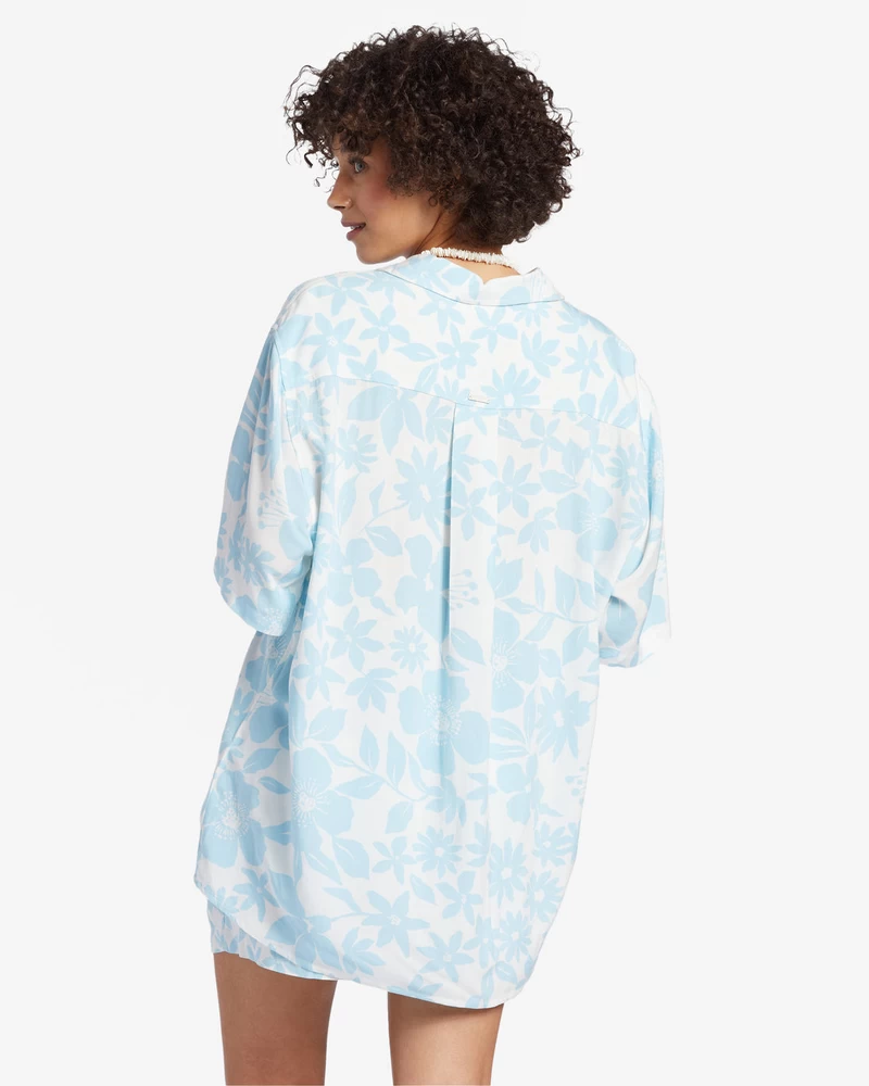 Billabong On Vacation Woven Shirt - Bliss Blue