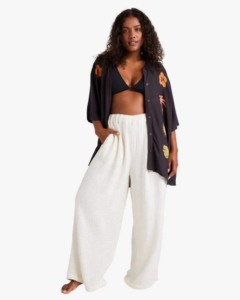 Billabong On Vacation Woven Shirt - Black Sands