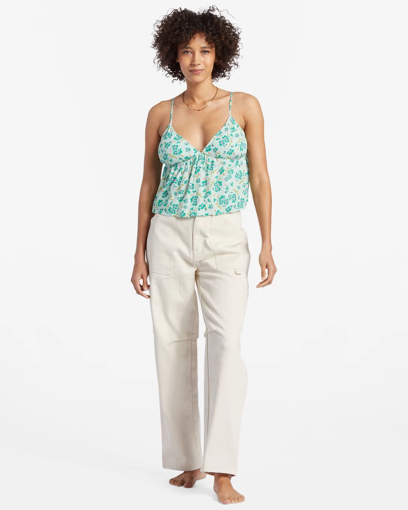 Billabong Happy Feelings Woven Shirt - Sweet Mint