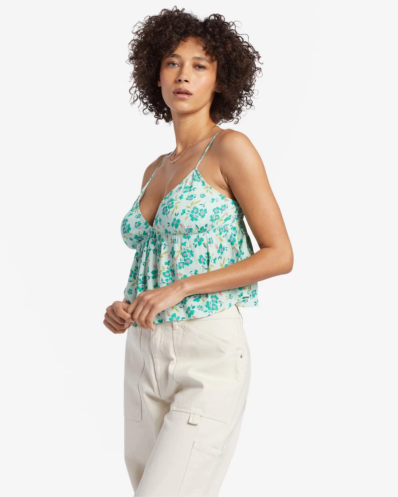 Billabong Happy Feelings Woven Shirt - Sweet Mint