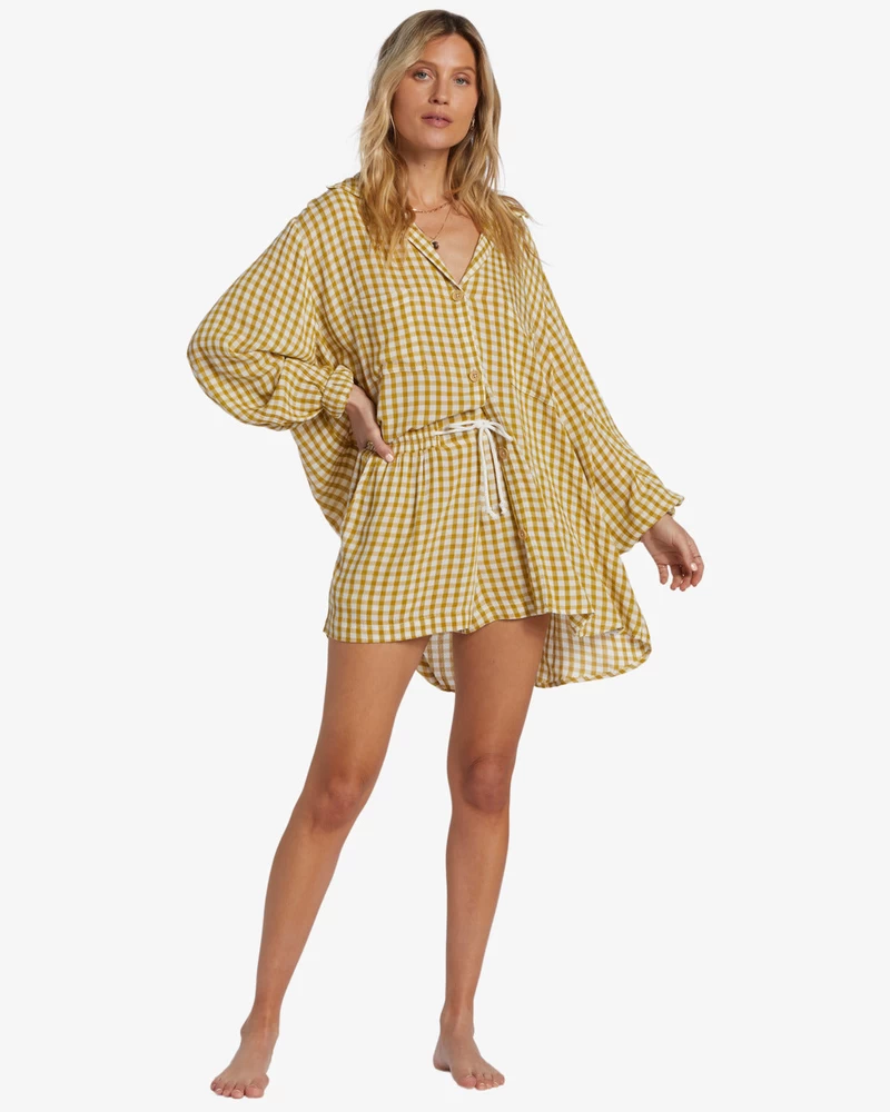 Billabong Swell Shirt Woven Shirt - Green Envy