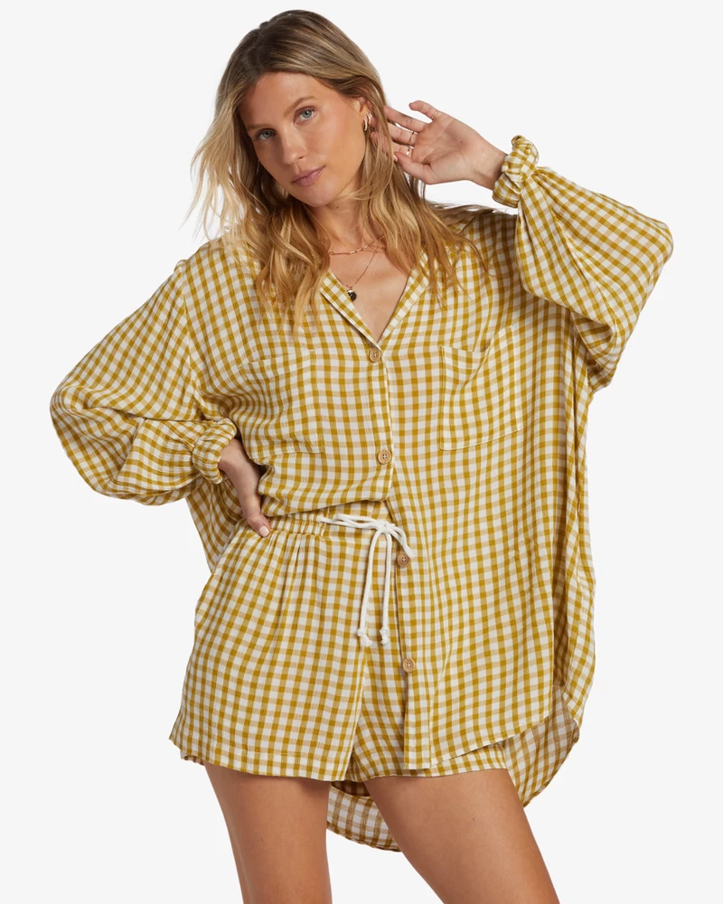 Billabong Swell Shirt Tkana Košulja - Zelena Zavist