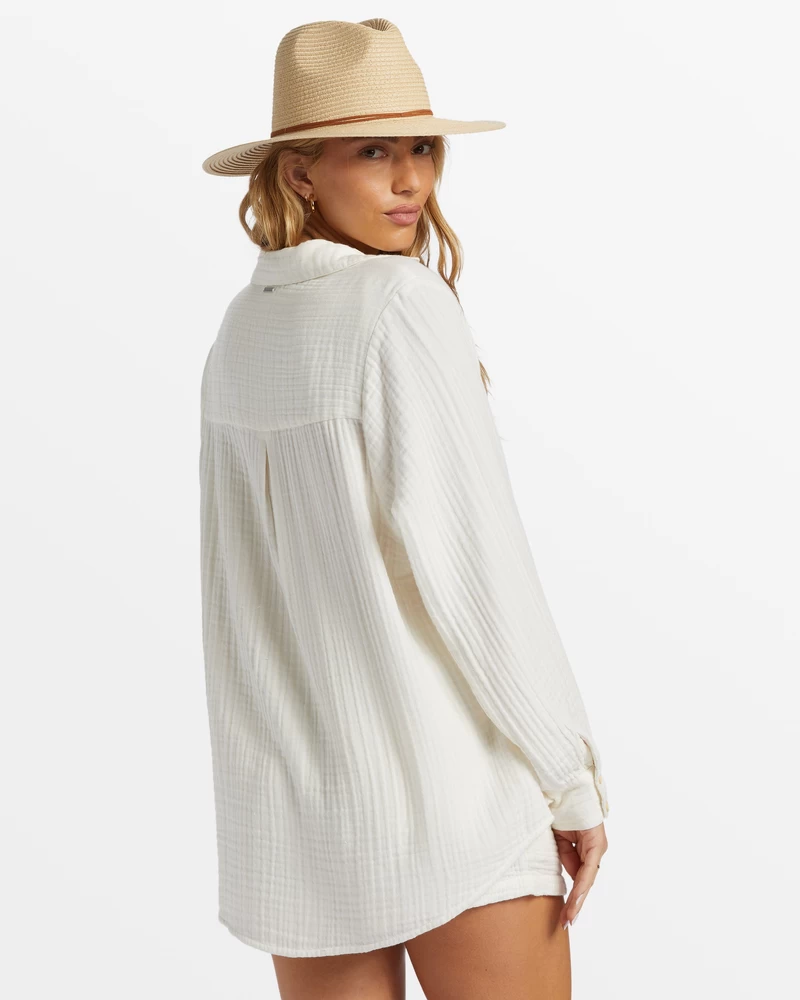 Billabong Swell Shirt Woven Shirt - Salt Crystal