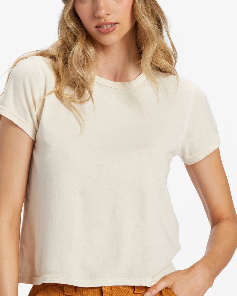 Billabong Better Then Basic Short Sleeve T-Shirt - White Cap