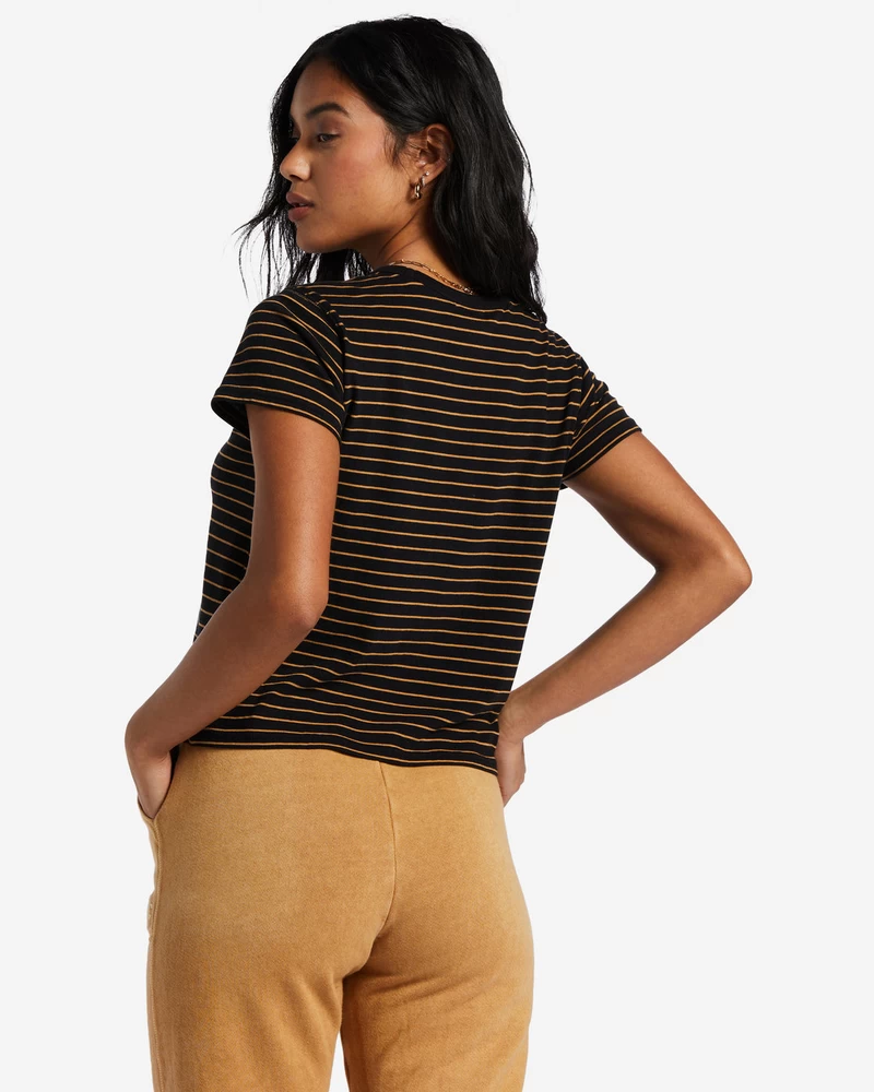 Billabong καλύτερο από το βασικό μπλουζάκι - μαύρο βότσαλο