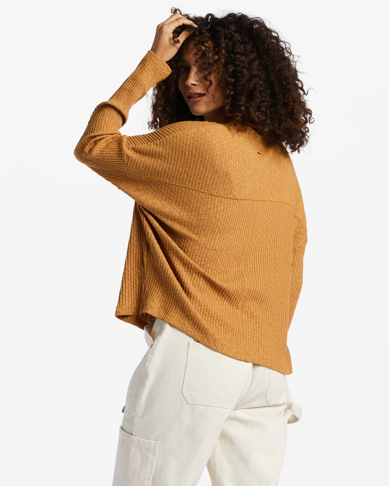 Billabong Cosy Up Top - Cosmic Kaki