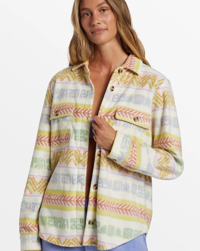 Billabong Forge Fleece Shacket - Multi