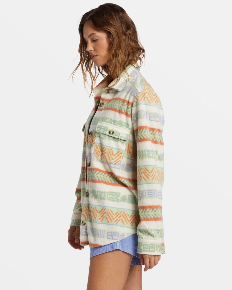 Billabong Forge Fleece Shacket - Multi