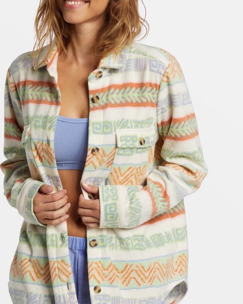 Billabong Forge Fleece Shacket - Multi