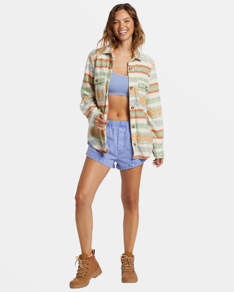 Billabong Forge Fleece Shacket - Multi