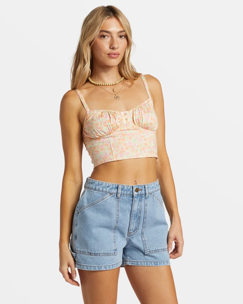 Billabong Sweet Days Fitting Top - Tangy Persiks