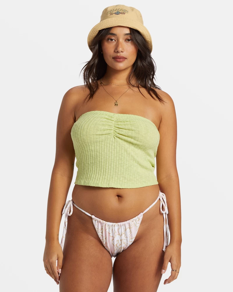 Top Tube Cropped Billabong Kora - Raspas De Limão