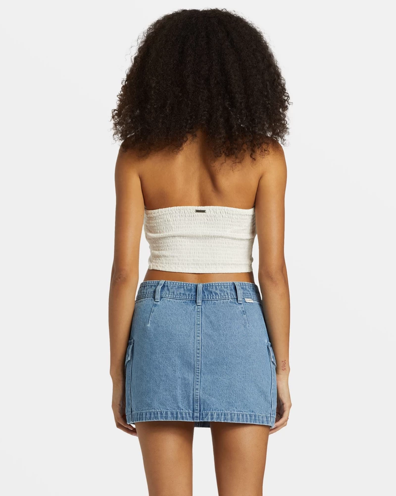 Top Tubular Wave Crush Billabong - Cristal De Sal