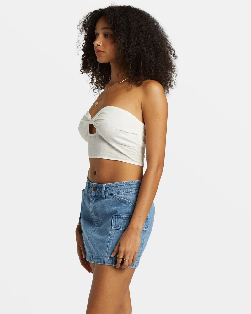 Top Tubular Wave Crush Billabong - Cristal De Sal