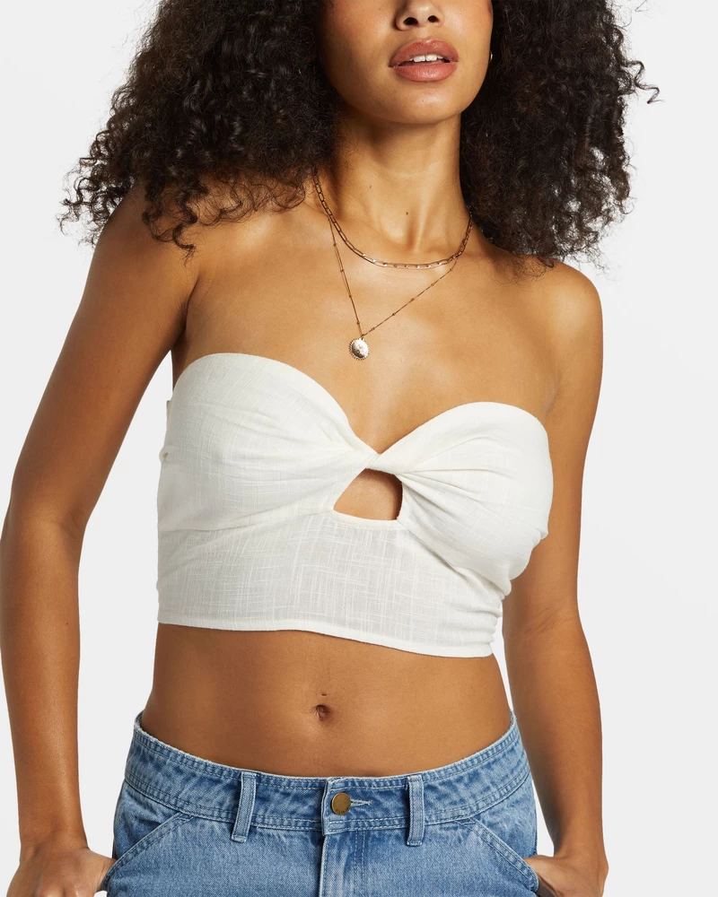 Top Tubular Wave Crush Billabong - Cristal De Sal