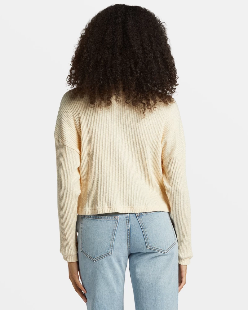 Billabong Good Catch Henley T-paita - Valkoinen Lippalakki