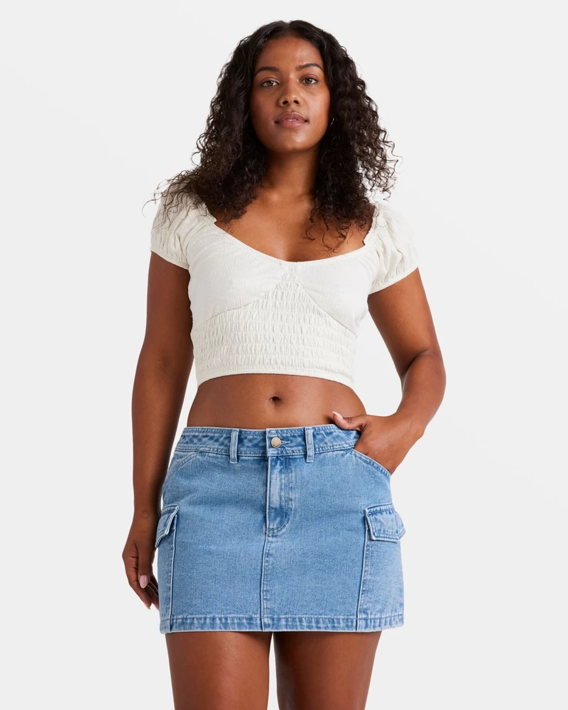 Billabong Kallie Crop Top - Slani Kristal