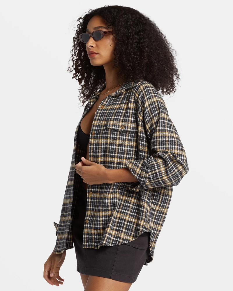 Billabong Best Time Long Sleeve Shirt - Hemp 2